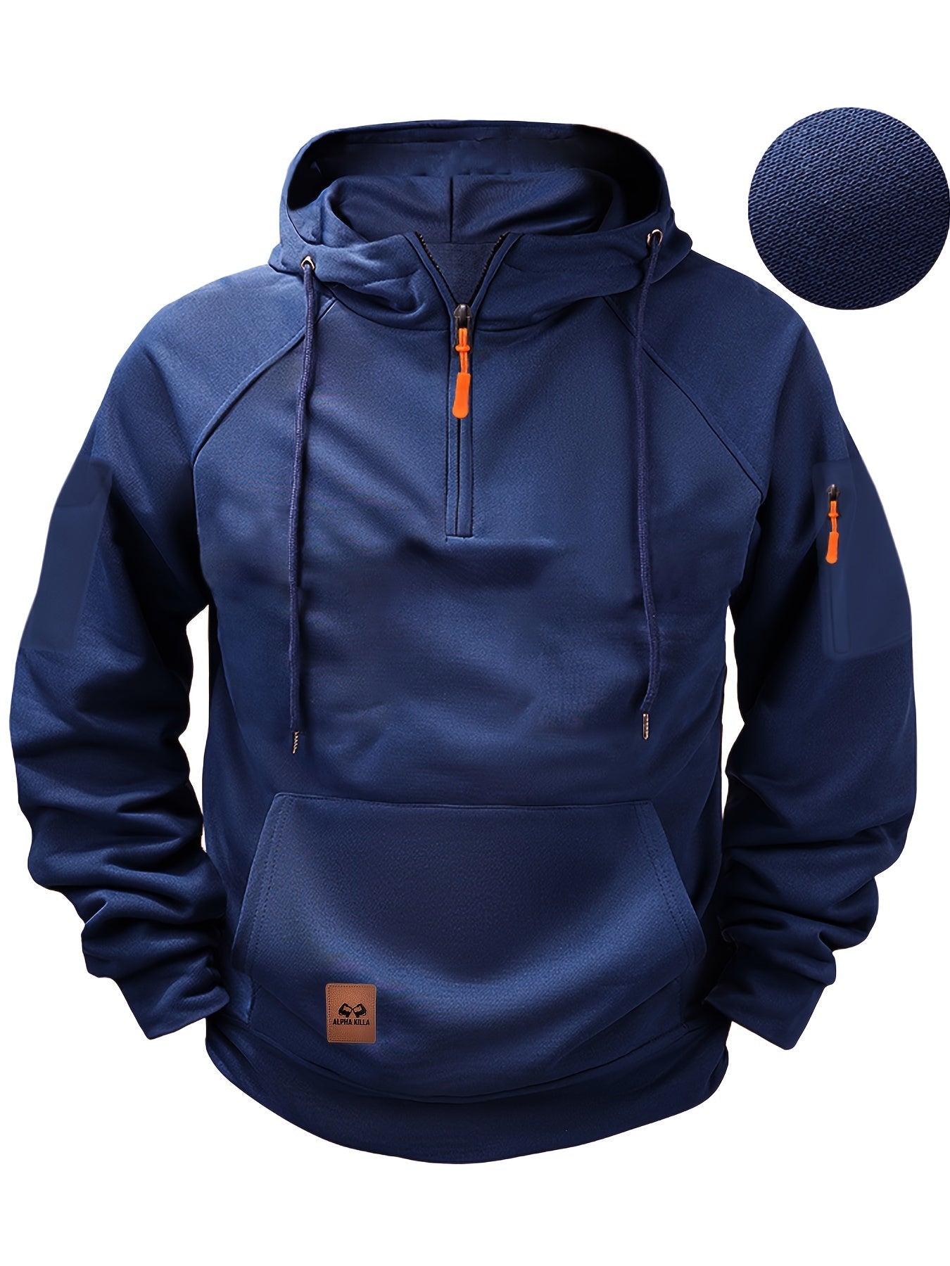 Henrik™ | Essential Hoodie med Halv Dragkedja