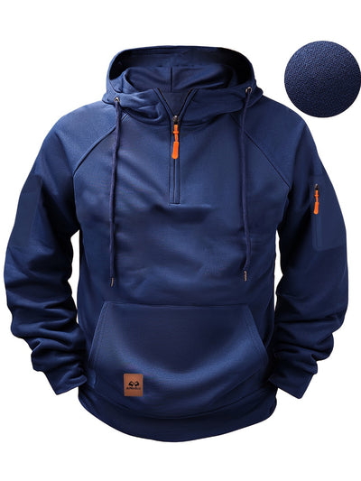 Henrik™ | Essential Hoodie med Halv Dragkedja