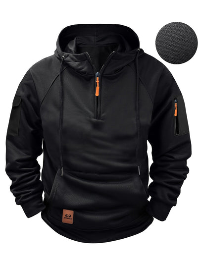 Henrik™ | Essential Hoodie med Halv Dragkedja