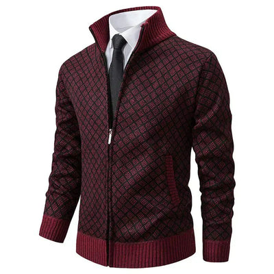 Henrik™ | Elegant cardigan med dragkedja
