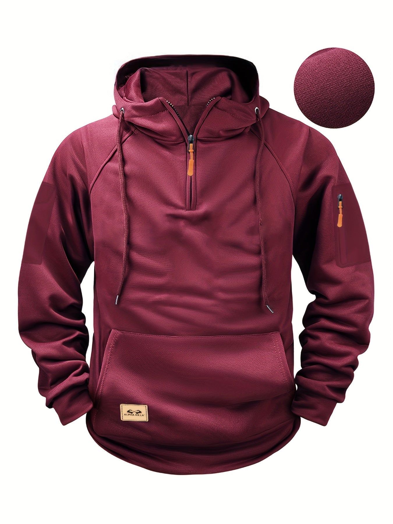 Henrik™ | Essential Hoodie med Halv Dragkedja