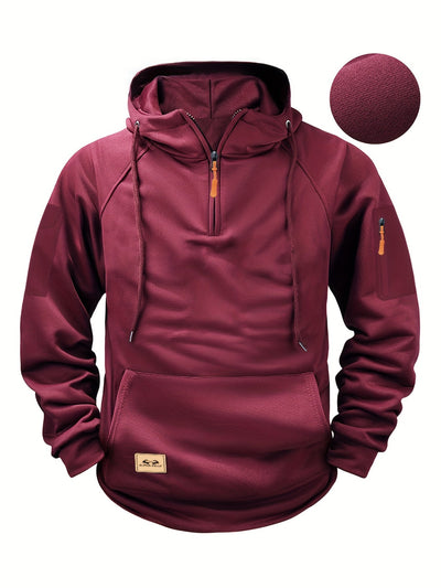 Henrik™ | Essential Hoodie med Halv Dragkedja