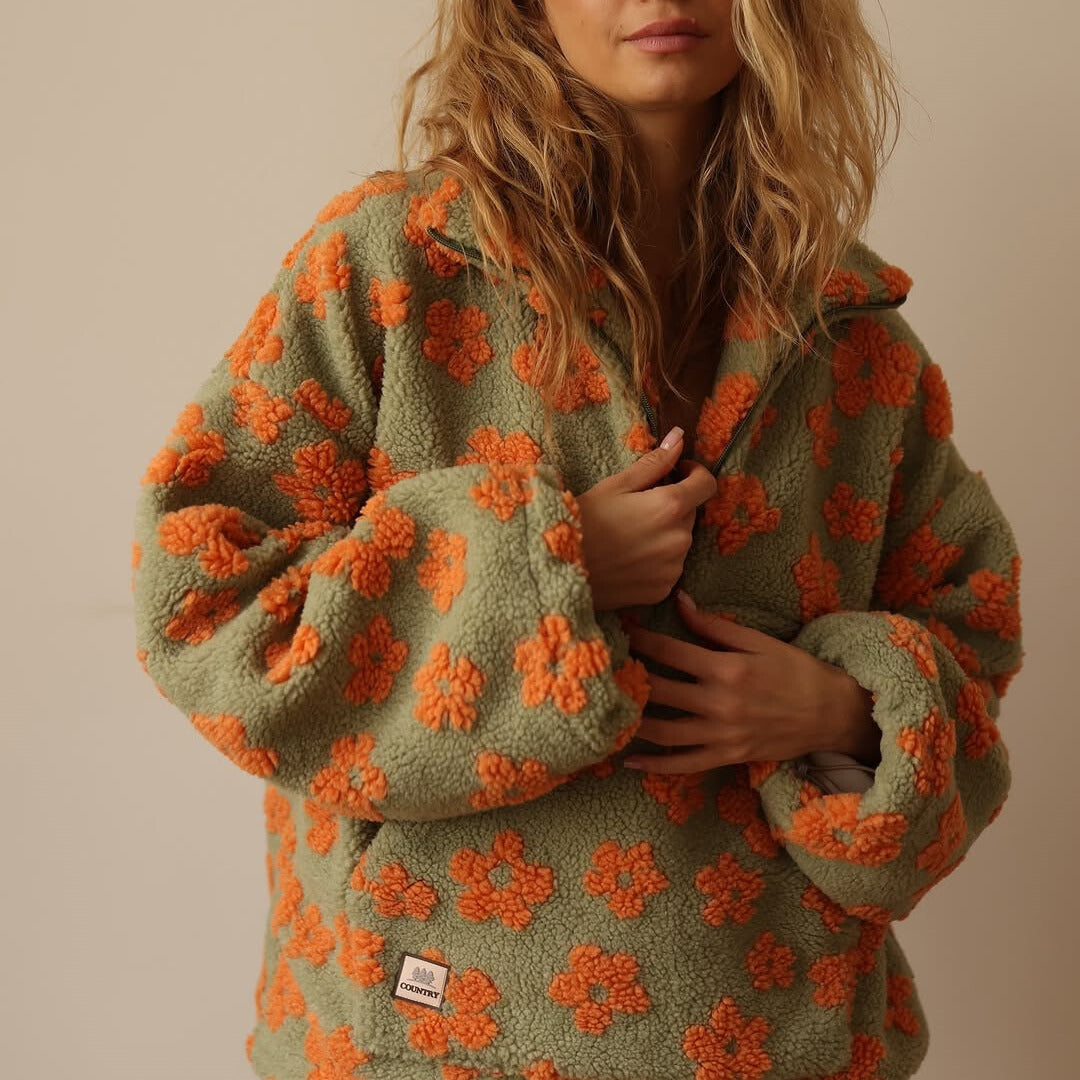 Camilla | Fleece Varm Bloom