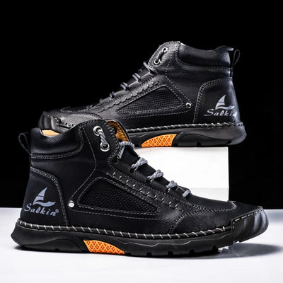 St. Moritz Läder Hög Top Skor