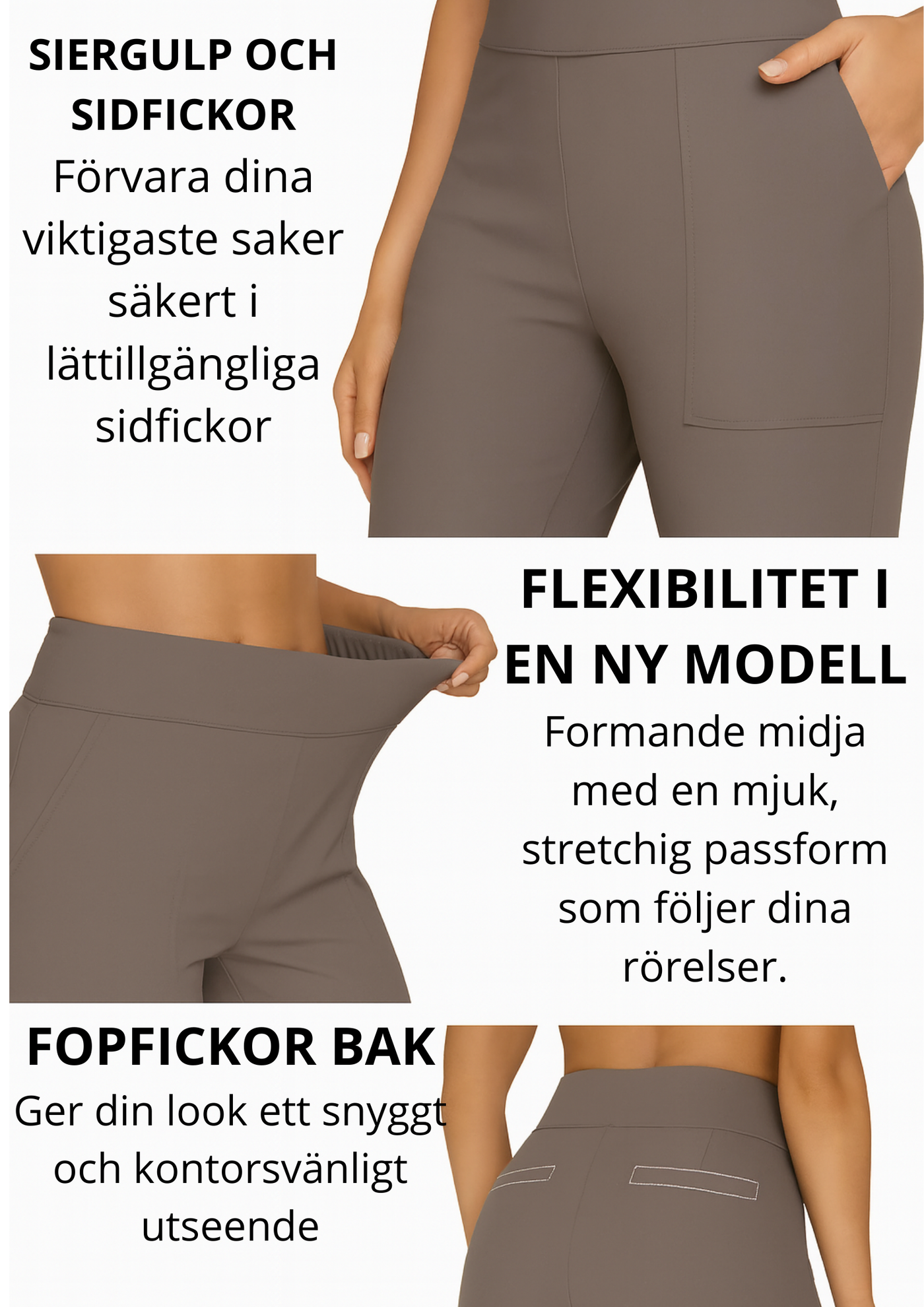 Helena | Elegant byxa i mjuk jersey