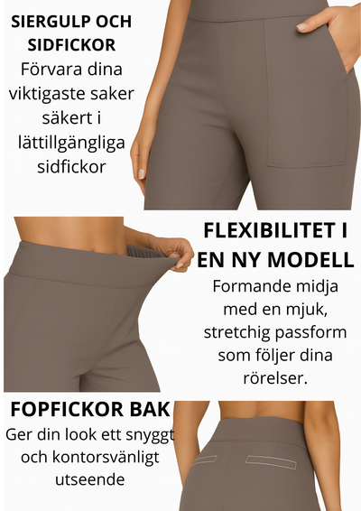 Helena | Elegant byxa i mjuk jersey