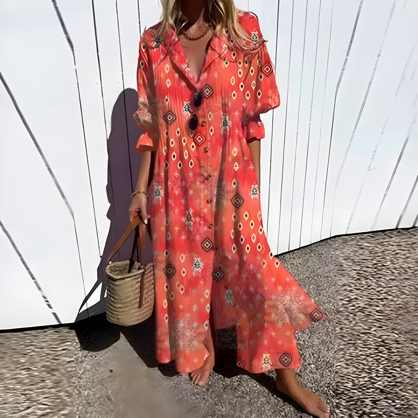 Evie™ | Elegant bohemisk klänning