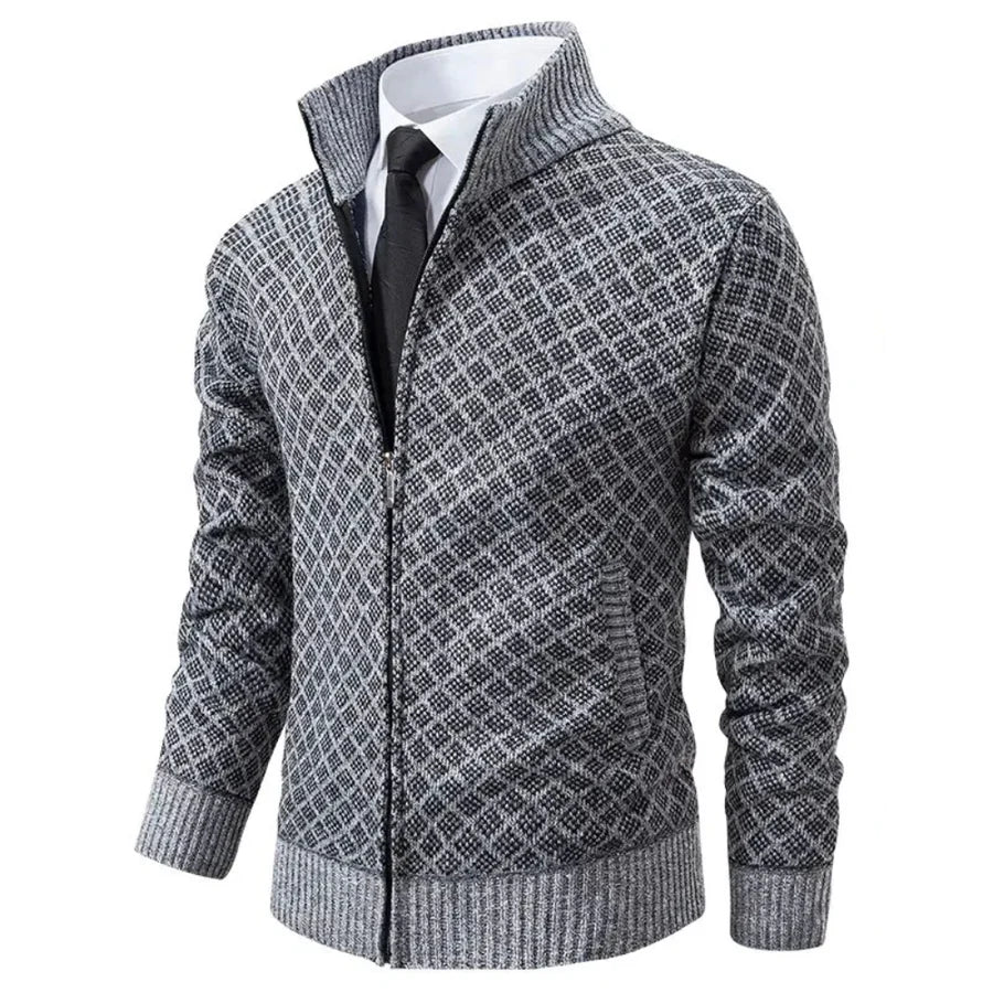 Henrik™ | Elegant cardigan med dragkedja