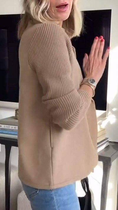 Sophia™ | Elegant Stickad Blazer