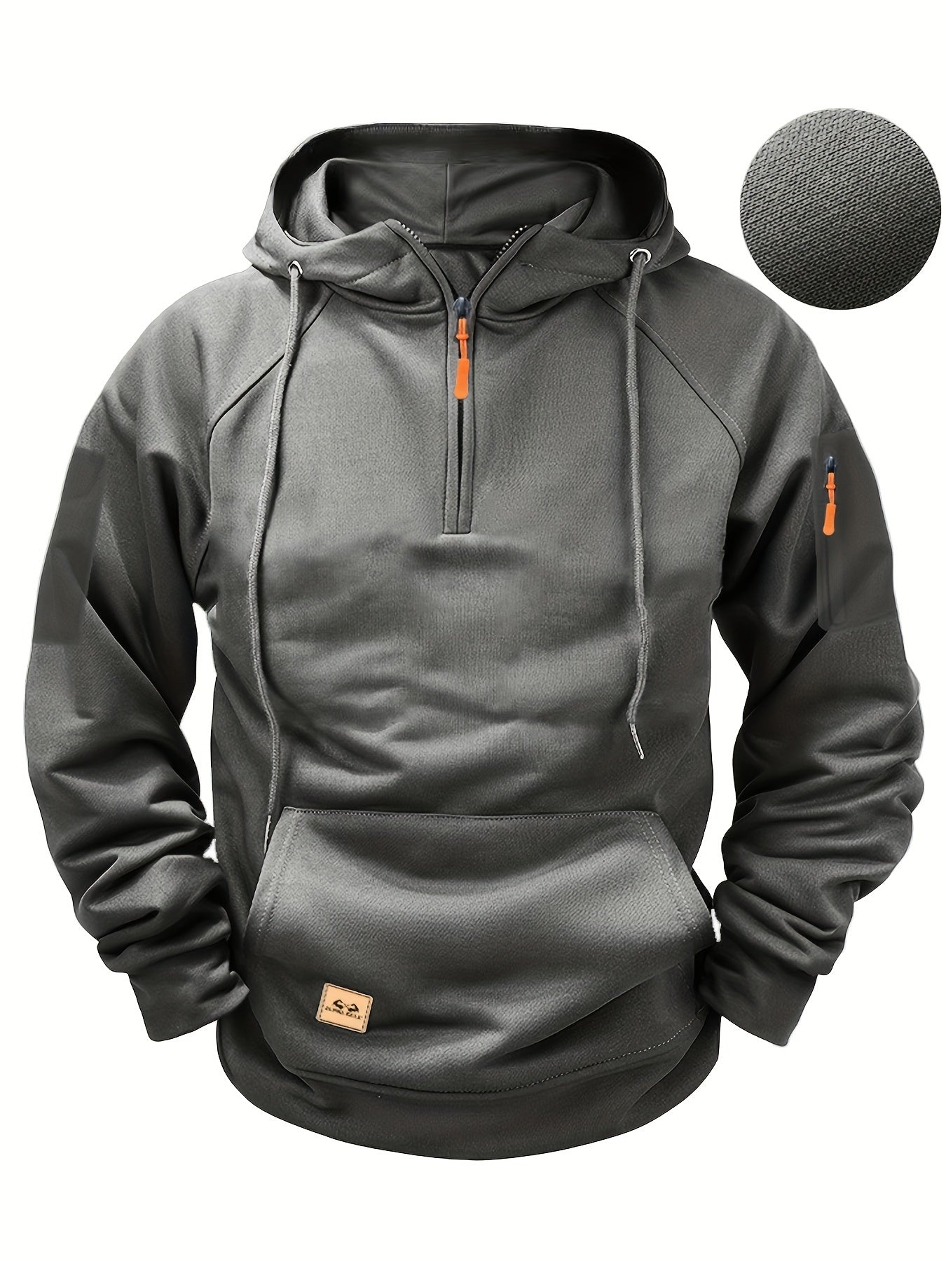 Henrik™ | Essential Hoodie med Halv Dragkedja