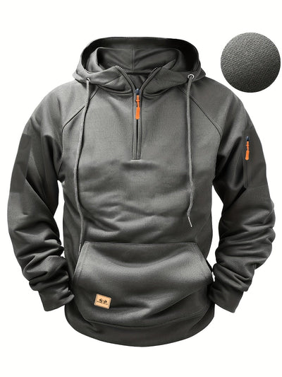 Henrik™ | Essential Hoodie med Halv Dragkedja