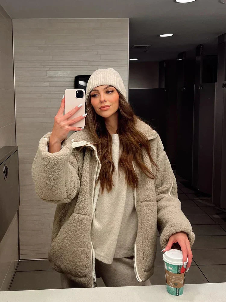 Britt | Mjuk varm vinterjacka